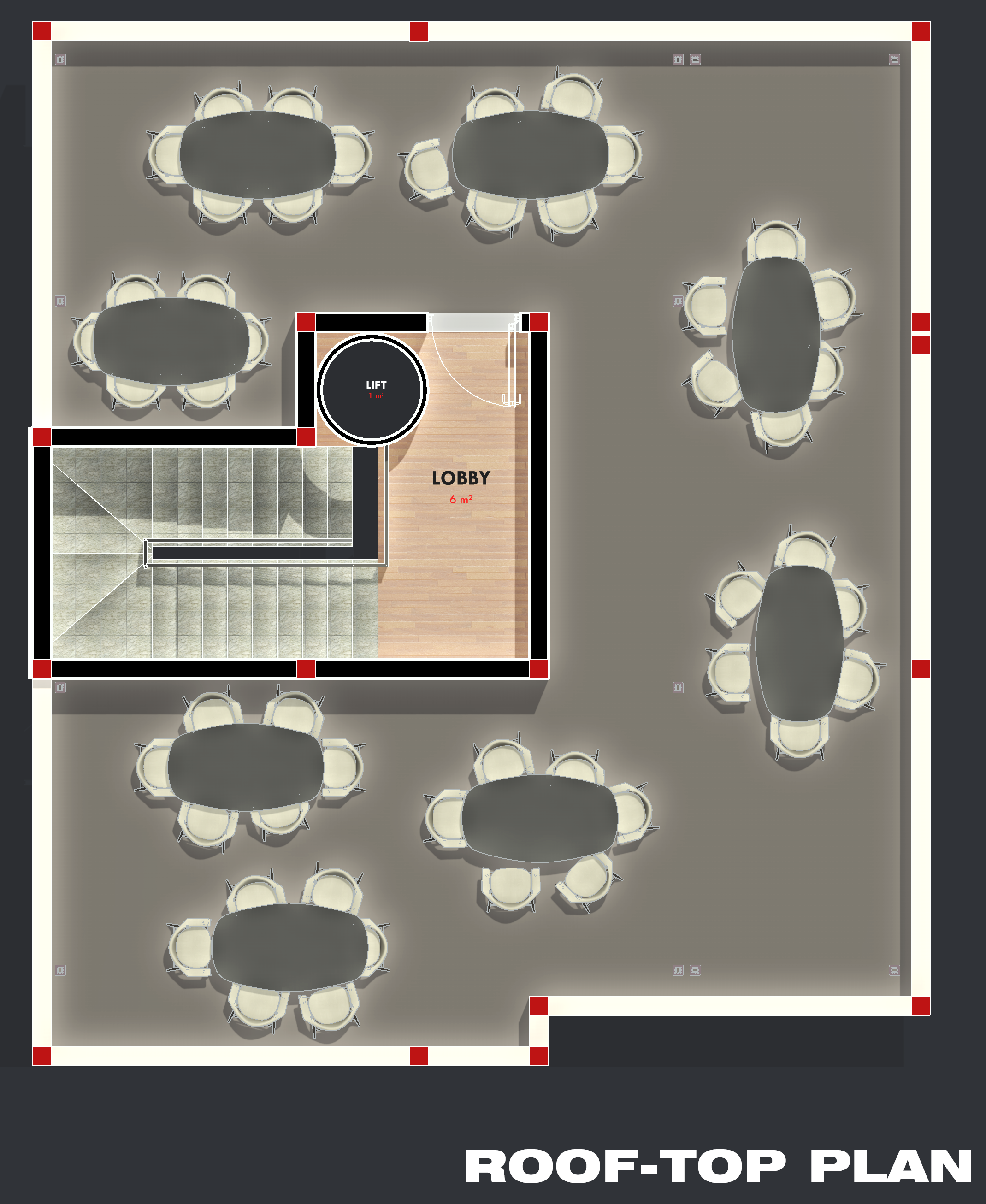 MODERN 4 BEDROOM APEX DUPLEX - ROOF TOP PRESENTATION