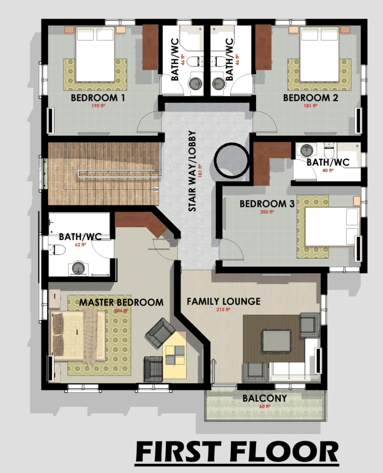 jpeg-optimizer_PROPOSED 5 BEDROOM FULLY DETACHED DUPLEX-MAGNIFICIENT-FIRST FLOOR PRESENTATION FLOOR 