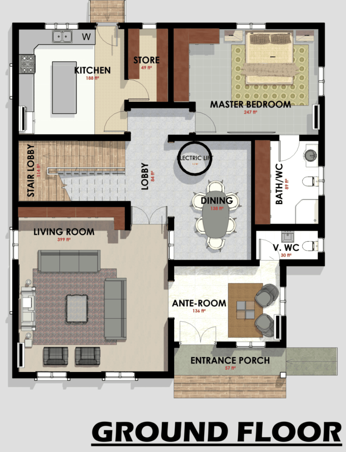 jpeg-optimizer_PROPOSED 5 BEDROOM FULLY DETACHED DUPLEX-MAGNIFICIENT-GROUND FLOOR PRESENTATION FLOOR
