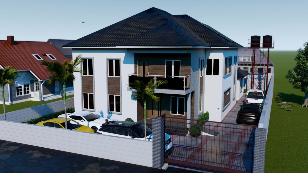 5 BD Triplex with BQ Space (2 Storey)