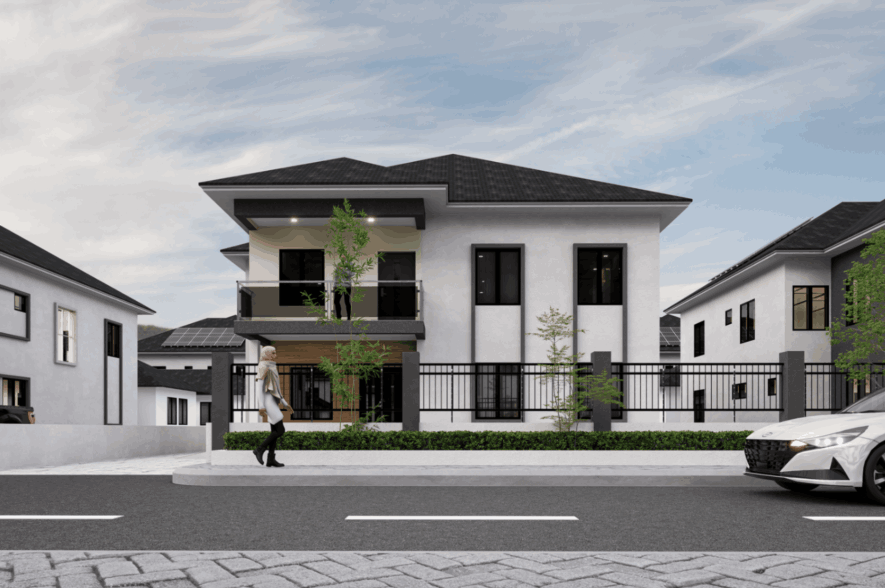 5 BEDROOM FULLY DETACHED DUPLEX + LIFT SPACE + BQ SPACE | MAGNIFICENT