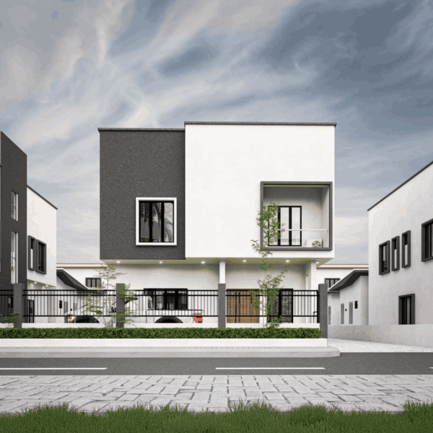 4 Bedroom Duplex + Decked Roof + Bq Space + Lift Space | Apex